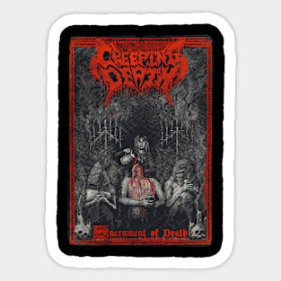 american deathmetal Sticker